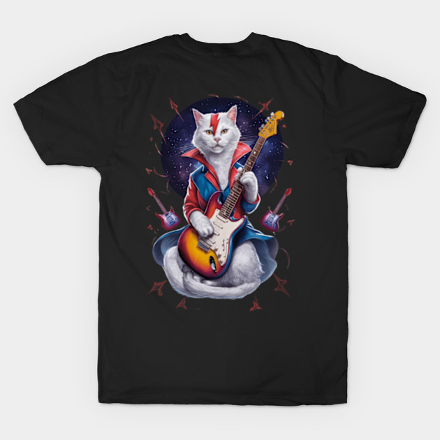 Ziggy Stardust Cat by CustomCraze